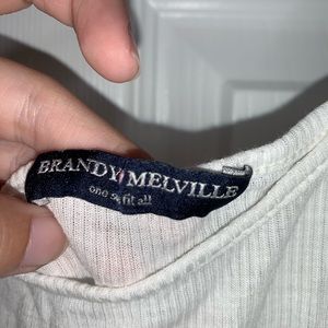 Brandy Melville Tops - Brandy Melville white sheer tank top Brandy Melville Tops - Brandy Melville white sheer tank top